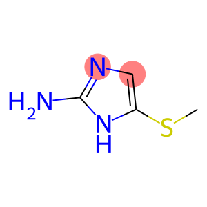 1H-Imidazol-2-amine, 5-(methylthio)-