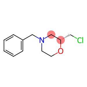 Morpholine, 2-(chloromethyl)-4-(phenylmethyl)-, (R)-