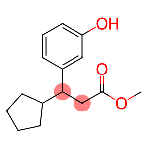 Methyl 3-Cyclopentyl-3-(3-hydroxyphenyl)propanoate