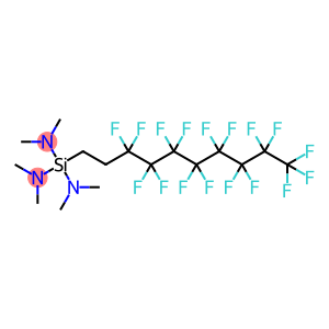 (heptadecaflroro-1,1,2,2-tetrahydrodecyl)tris(dimethylamino)silane