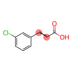 3-(3-chlorophenyl)prop-2-enoic acid