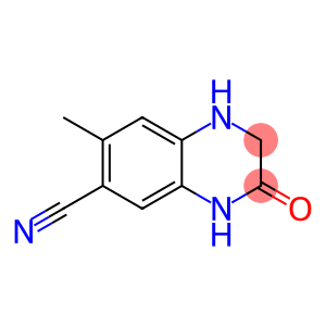 6-Quinoxalinecarbonitrile,1,2,3,4-tetrahydro-7-methyl-3-oxo-(9CI)