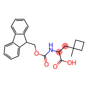 2-({[(9H-fluoren-9-yl)methoxy]carbonyl}amino)-3-(1-methylcyclobutyl)propanoic acid