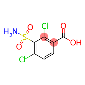 Benzoic acid, 3-(aminosulfonyl)-2,4-dichloro-