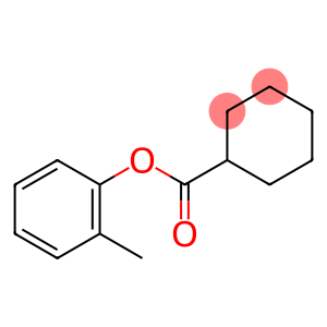 Cyclohexanecarboxylic acid 2-methylphenyl ester