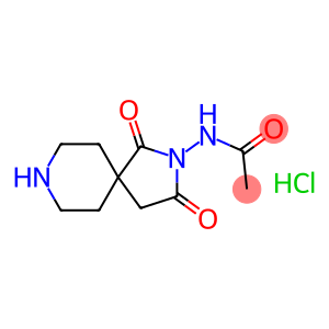 AcetaMide,N-(1,3-dioxo-2,8-diazaspiro[4.5]dec-2-yl)-, (Hydrochloride) (1:1)