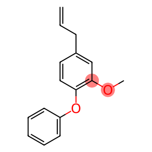 Benzene, 2-methoxy-1-phenoxy-4-(2-propenyl)-