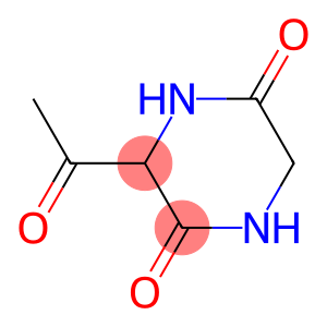 2,5-Piperazinedione,  3-acetyl-