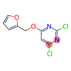 2,4-dichloro-6-[(furan-2-yl)methoxy]pyrimidine