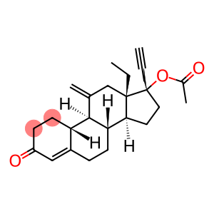 18,19-Dinorpregn-4-en-20-yn-3-one, 17-(acetyloxy)-13-ethyl-11-methylene-, (17α)- (9CI)