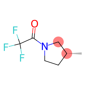 Pyrrolidine, 3-methyl-1-(trifluoroacetyl)-, (R)- (9CI)