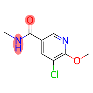 5-chloro-6-methoxy-N-methylnicotinamide