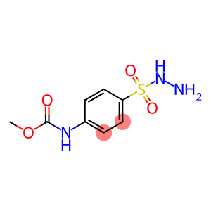 4-Hydrazinosulphonylphenylcarbanoic acid methanol ester