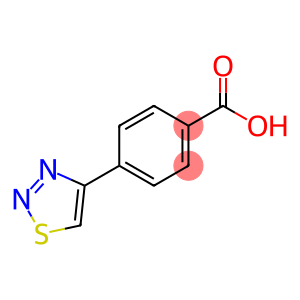 4-(thiadiazol-4-yl)benzoic acid