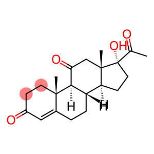 17ALPHA-羟基孕甾-4-烯-3,11,20-三酮