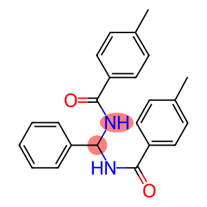 4-methyl-N-[[(4-methylbenzoyl)amino](phenyl)methyl]benzamide