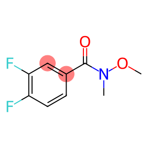 3,4-Difluoro-N-methyl-N-methoxybenzamide