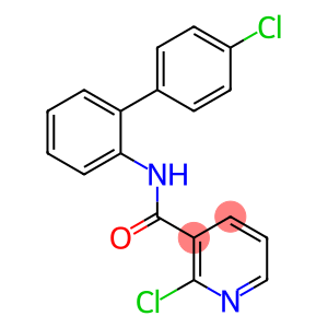 2-Chloro-N-(4μ-chloro-2-biphenylyl)nicotinamide,  Nicobifen