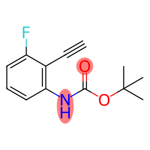 (2-Ethynyl-3-fluoro-phenyl)-carbamic acid tert-butyl ester