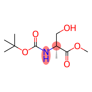 methyl (2S)-2-{[(tert-butoxy)carbonyl]amino}-3-hydroxy-2-methylpropanoate