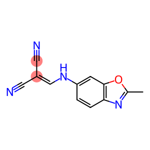 2-{[(2-methyl-1,3-benzoxazol-6-yl)amino]methylidene}propanedinitrile