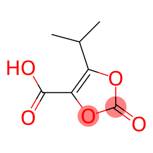 1,3-Dioxole-4-carboxylicacid,5-(1-methylethyl)-2-oxo-(9CI)