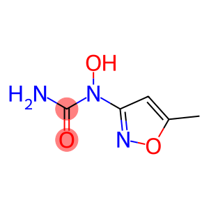 Urea, N-hydroxy-N-(5-methyl-3-isoxazolyl)- (9CI)