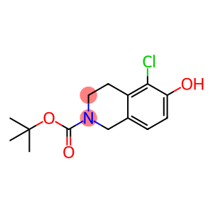 2(1H)-Isoquinolinecarboxylic acid, 5-chloro-3,4-dihydro-6-hydroxy-, 1,1-dimethylethyl ester