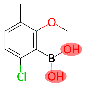 Boronic acid, B-(6-chloro-2-methoxy-3-methylphenyl)-