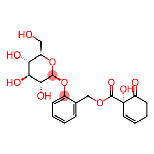 β-D-Glucopyranoside, 2-[[[[(1S)-1-hydroxy-6-oxo-2-cyclohexen-1-yl]carbonyl]oxy]methyl]phenyl