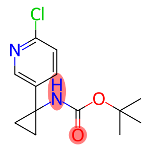 Carbamic acid, N-[1-(6-chloro-3-pyridinyl)cyclopropyl]-, 1,1-dimethylethyl ester