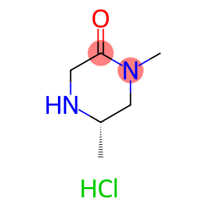 (5S)-1,5-二甲基哌嗪-2-酮盐酸