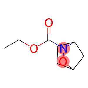2-Oxa-3-azabicyclo[2.2.1]heptane-3-carboxylic  acid,  ethyl  ester
