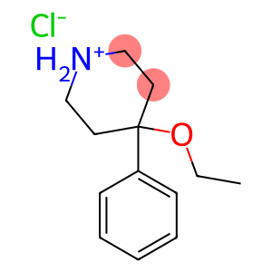 4-ethoxy-4-phenylpiperidinium chloride