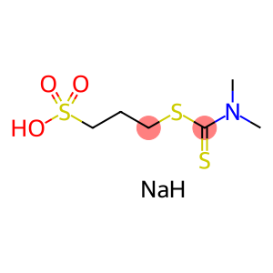 3-[[(Dimethylamino)thioxomethyl]thio]-1-propanesulfonic acid sodium salt