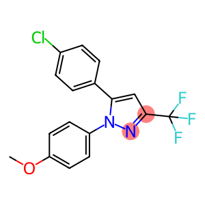1H-Pyrazole, 5-(4-chlorophenyl)-1-(4-Methoxyphenyl)-3-(trifluoroMethyl)-