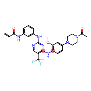2-Propenamide, N-[3-[[4-[[4-(4-acetyl-1-piperazinyl)-2-methoxyphenyl]amino]-5-(trifluoromethyl)-2-pyrimidinyl]amino]phenyl]-