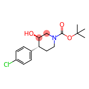 (3R,4R)-4-(4-氯苯基)-3-羟基哌啶-1-羧酸叔丁酯