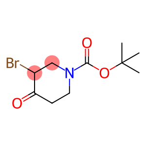 1-tert-Butoxycarbonyl-3-bromo-4-oxopiperidine