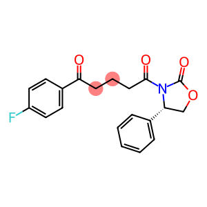 (4S)-3-[5-(4-氟苯基)-1,5-二氧代戊基]-4-苯基-2-恶唑烷酮