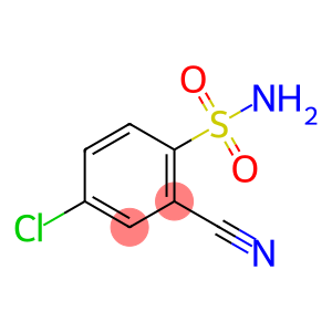 4-chloro-2-cyanobenzene-1-sulfonamide