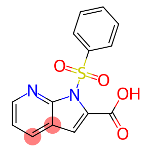 1-苯磺酰基-1H-吡咯并[2,3-b]吡啶-2-羧酸