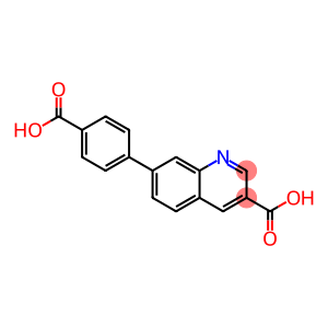 7-(4-羧基苯基)-羧酸-喹啉