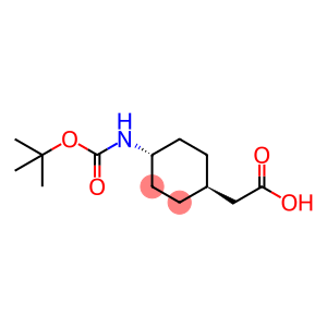 反式-2-(4-BOC-氨基环己基)乙酸