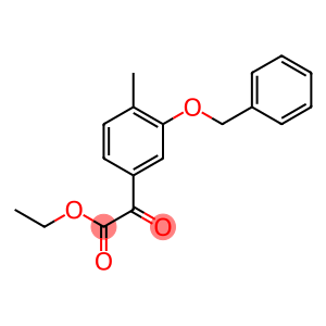 ethyl 2-(3-(benzyloxy)-4-methylphenyl)-2-oxoacetate