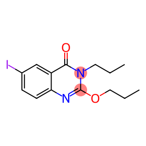 4(3H)-Quinazolinone, 6-iodo-2-propoxy-3-propyl-