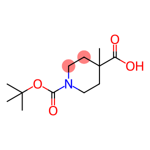 1-叔丁氧羰基-4-甲基-哌啶-4-羧酸