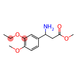 3-氨基-3-(3-乙氧基-4-甲氧基苯基)丙酸甲酯