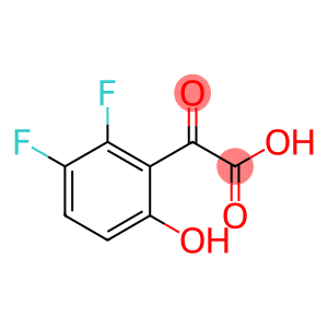 2-(2,3-difluoro-6-hydroxyphenyl)-2-oxoacetic acid
