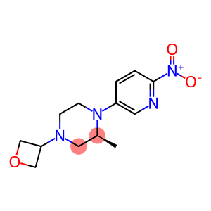 (S)-2-methyl-1-(6-nitropyridin-3-yl)-4-(oxetan-3-yl)piperazine